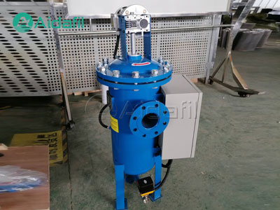 辽宁客户订购了2台30m³/h自清洗过滤器用于染料废水处理和回收装置
