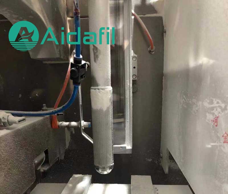 细粉物料排气滤芯