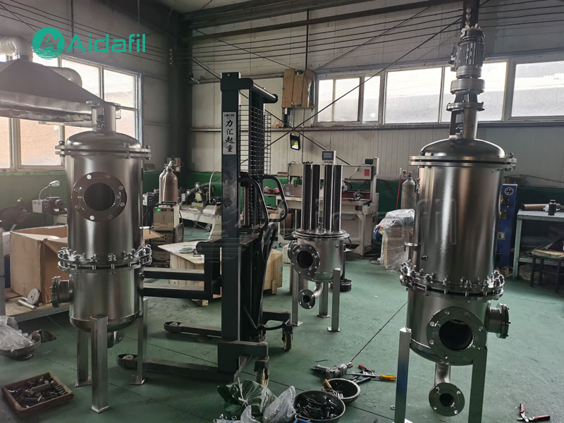 宁波养鱼客户来访艾达确定过滤器合作关系