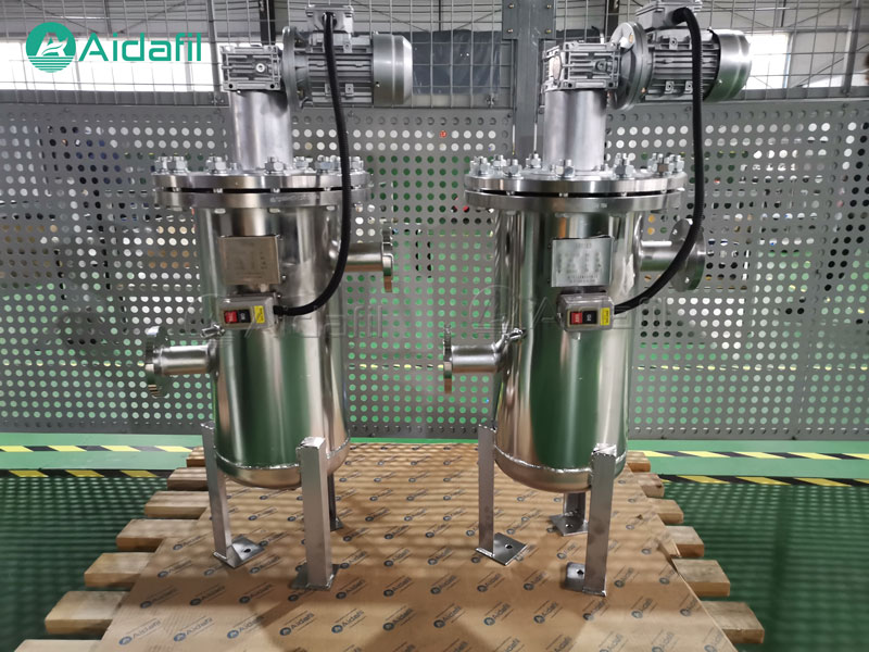 济南客户采购2台DN150过滤器设备
